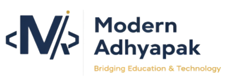 modern adhyapak logo